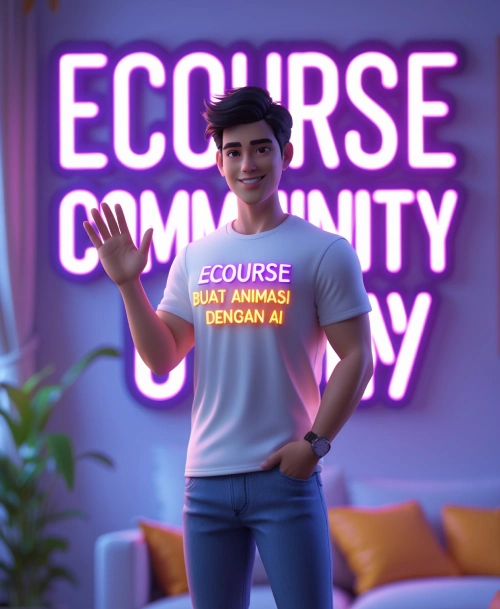 Ecourse Buat animasi dengan AI