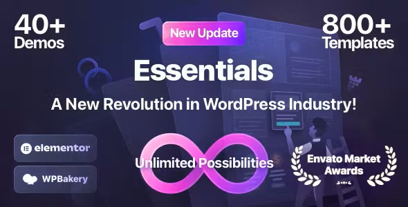 Essentials – MultiPurpose WordPress Theme