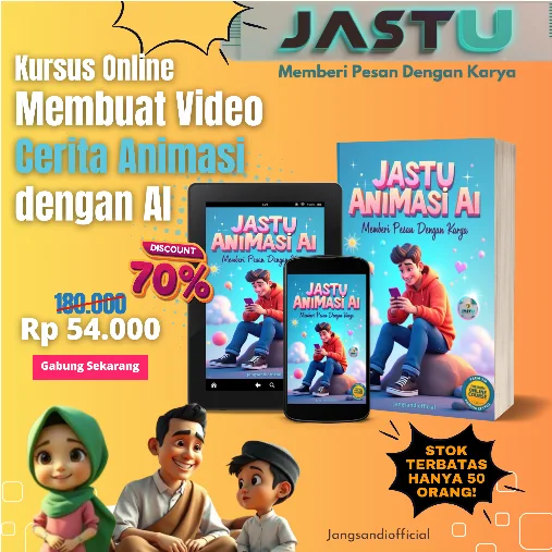 Ecourse Jastu Animasi AI