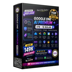Google One AI Premium 5TB 12-18 Bulan Akun Private
