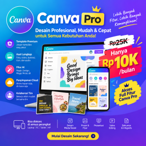 Canva Pro 1 Bulan